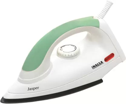 Inalsa Jasper 1000 W Dry Iron  (White and Green) Inalsa Jasper 1000 W Dry Iron  (White and Green)